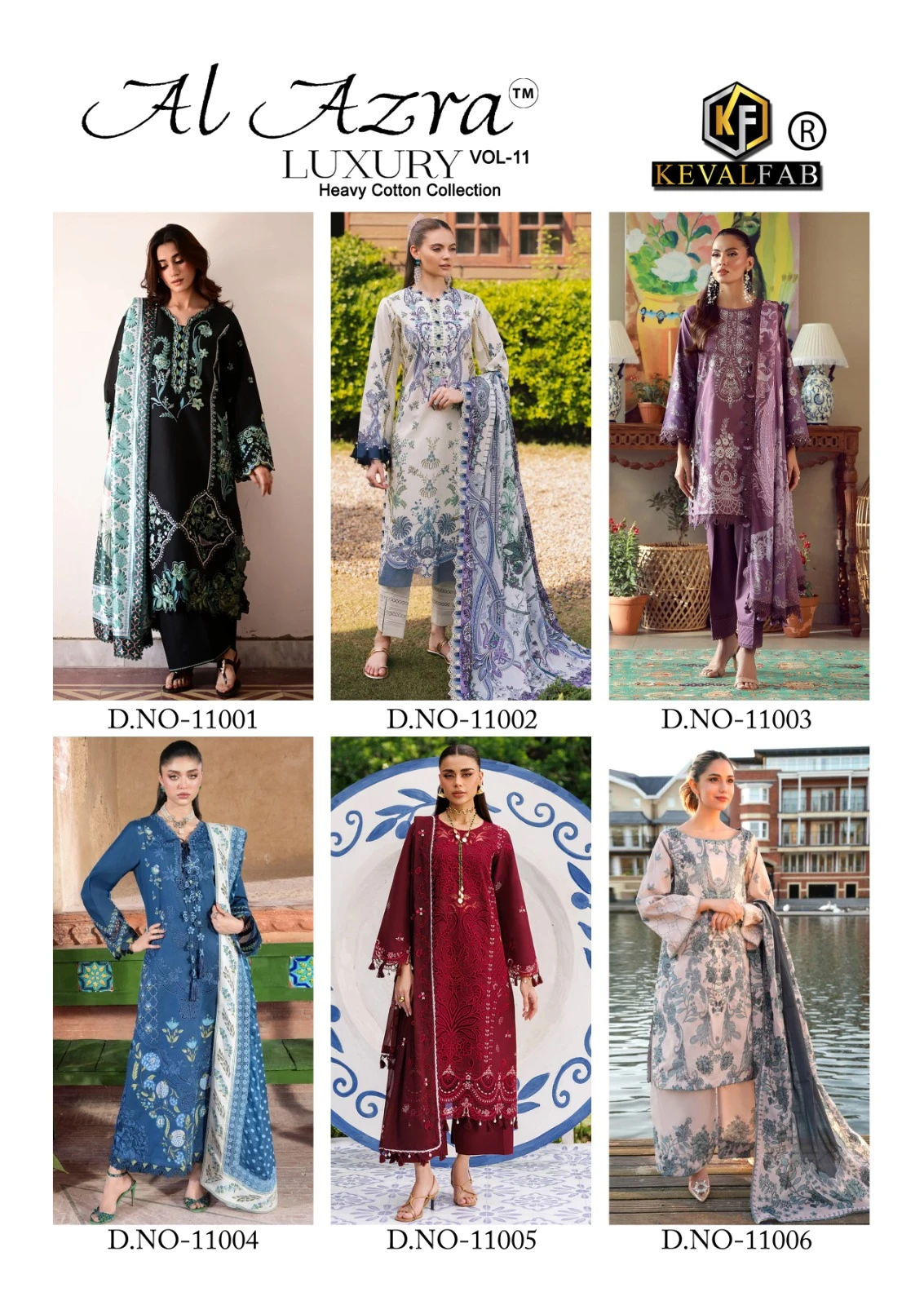 Keval Al Azara Vol 11 - Readymade Dress 8