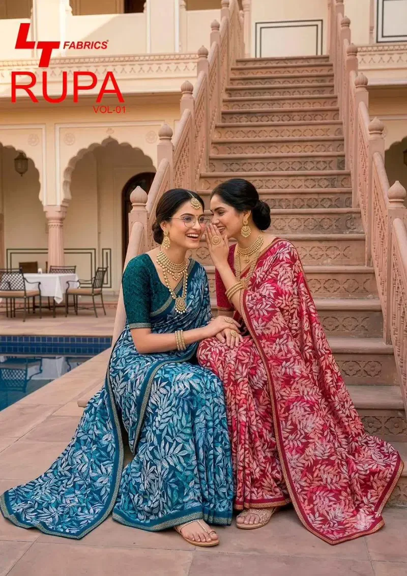 Lt Rupa Vol 1 Dola Silk Printed Saree Collection