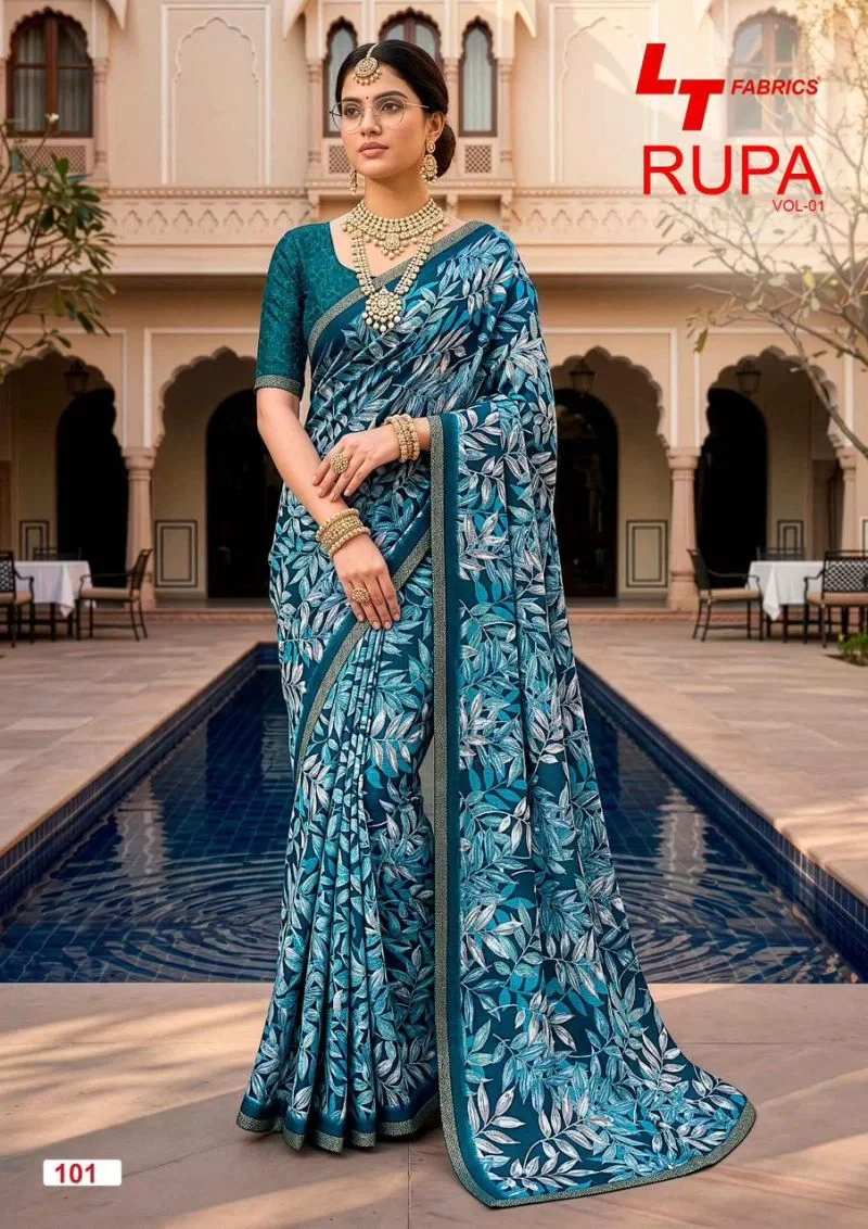 Lt Rupa Vol 1 Dola Silk Printed Saree Collection
