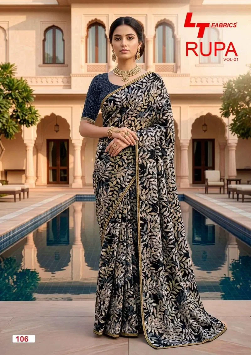 Lt Rupa Vol 1 Dola Silk Printed Saree Collection