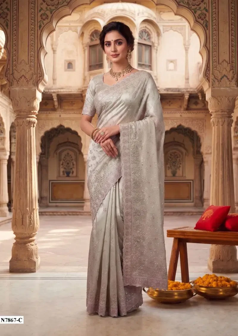 Mahotsav Nimaya Avantika Vol 2 Satin Silk Designer Saree Collection 12