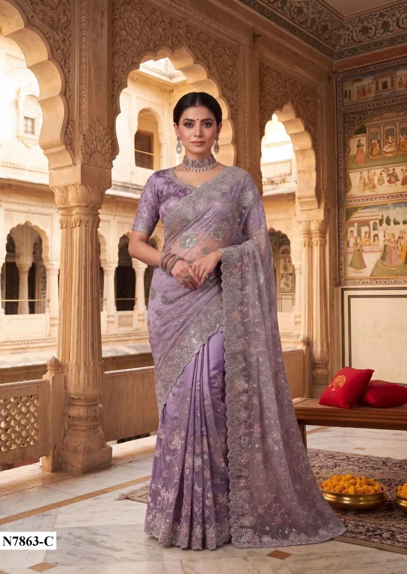 Mahotsav Nimaya Avantika Vol 2 Satin Silk Designer Saree Collection 14
