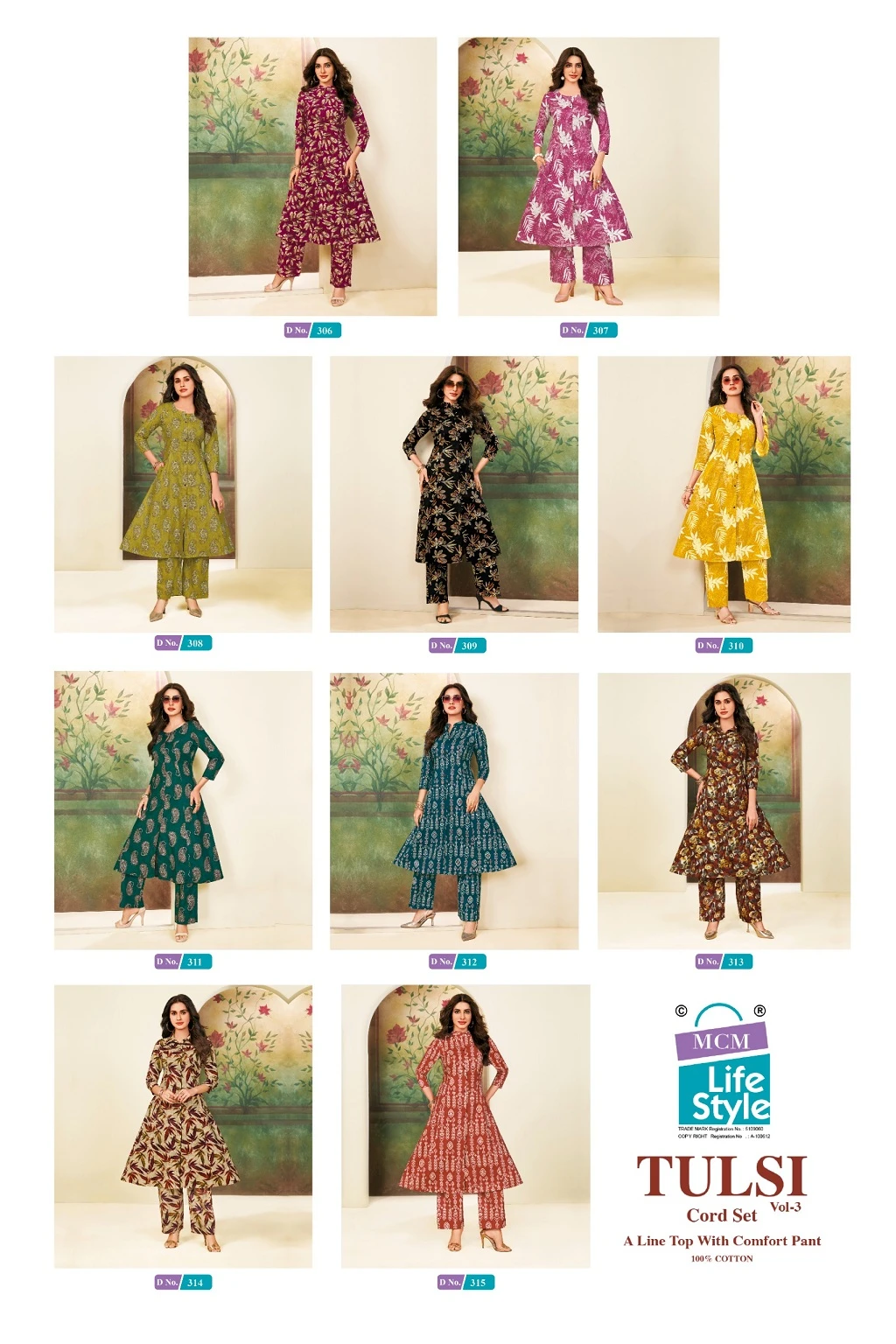 MCM Tulsi Vol 3 - Readymade Dress 11