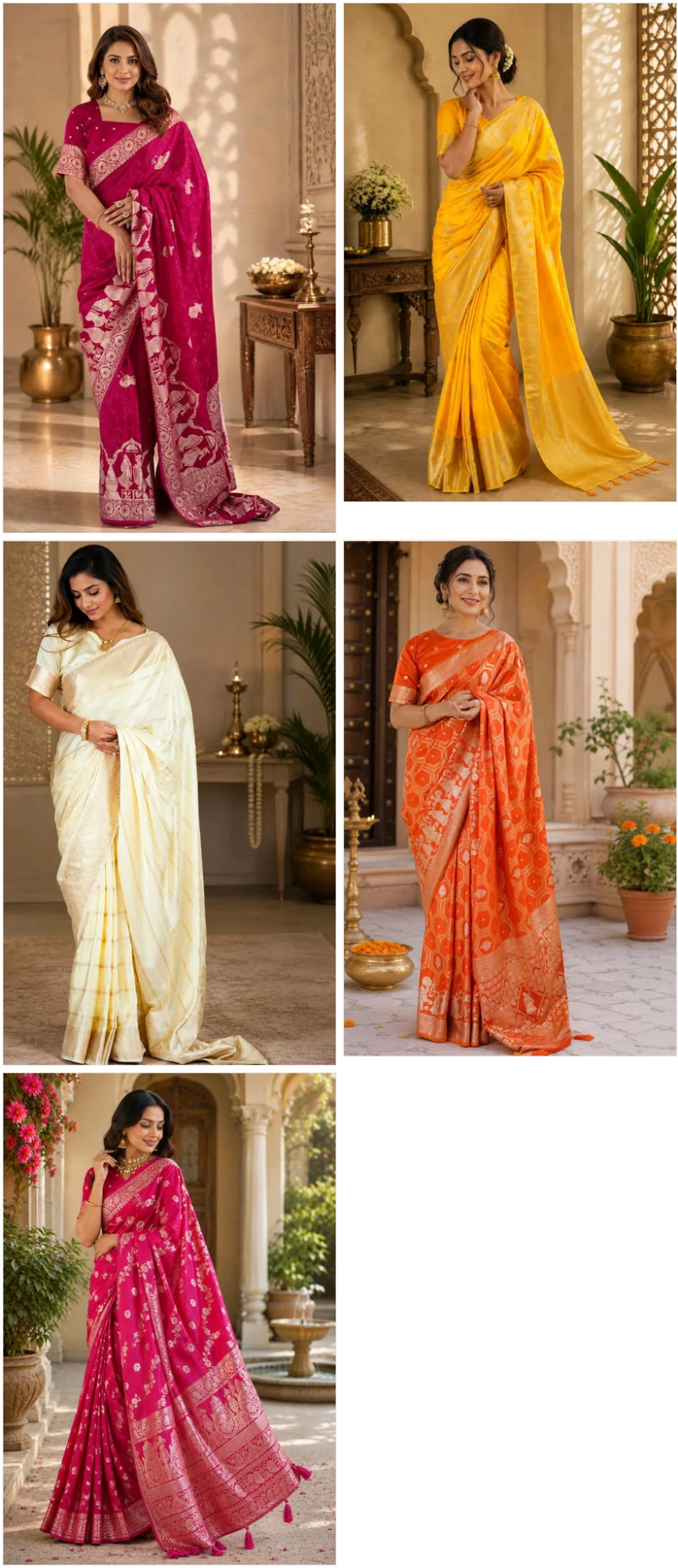 Meera 344 Pure Silk Zari Weaving Party Wear Designer Saree