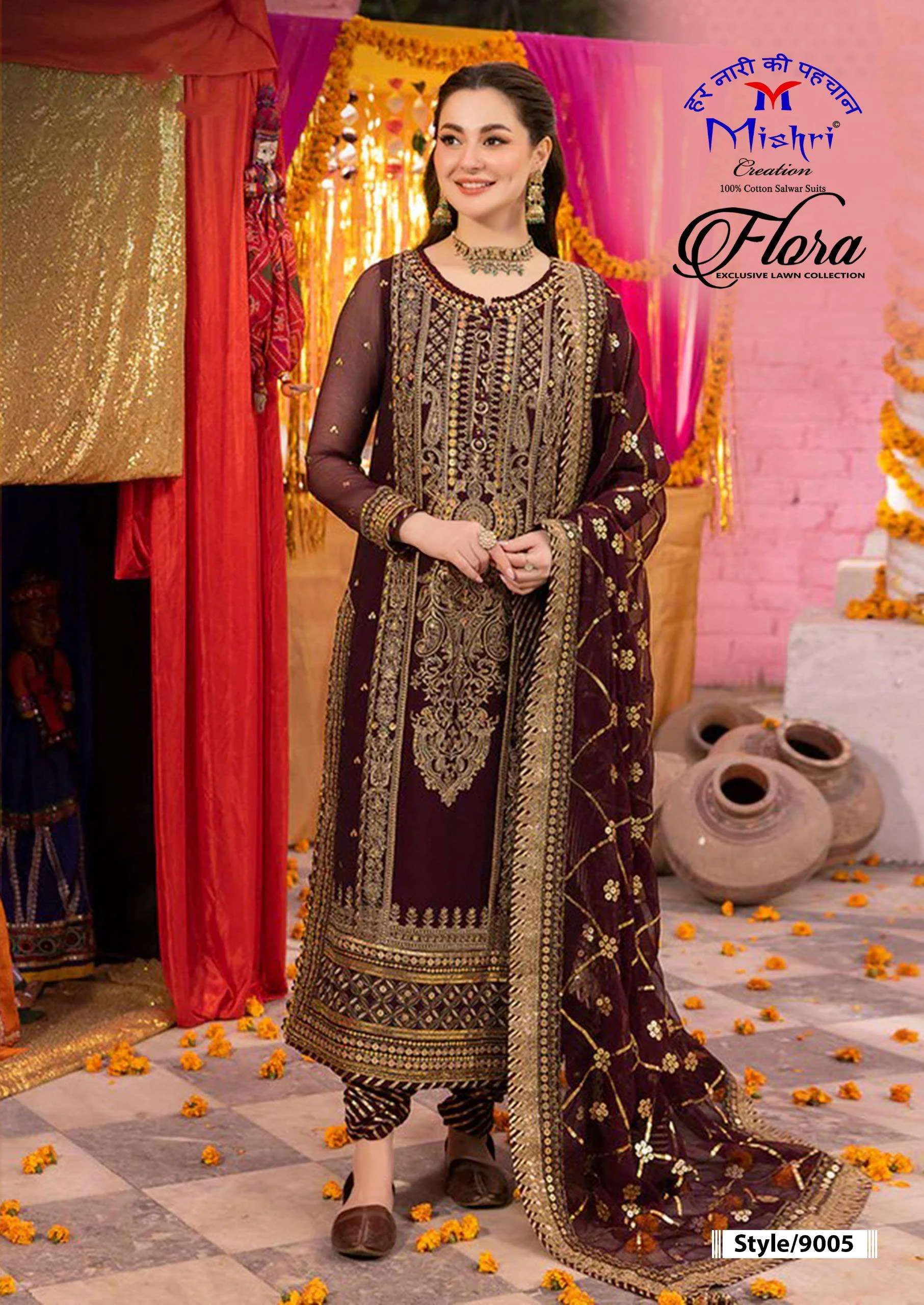 Mishri Flora Vol 9 Ready Made Collection