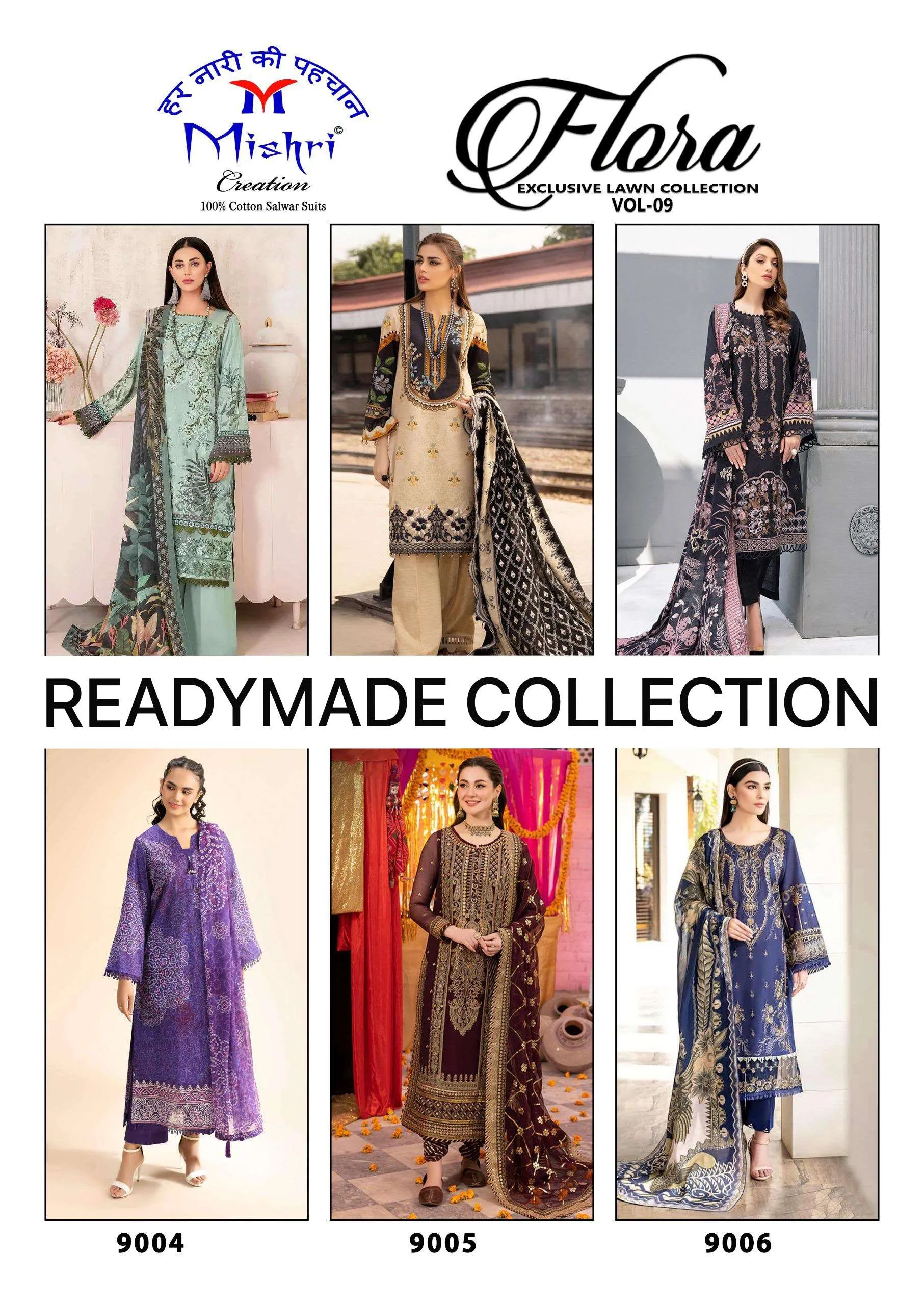 Mishri Flora Vol 9 Ready Made Collection