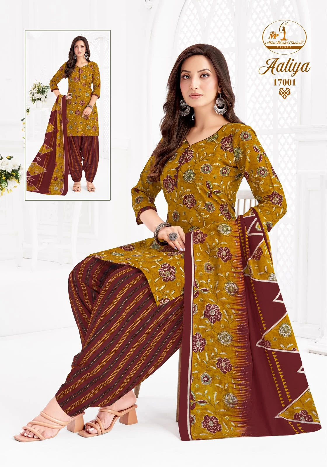 Miss World Aaliya Vol 17 Readymade Patiyala Dress