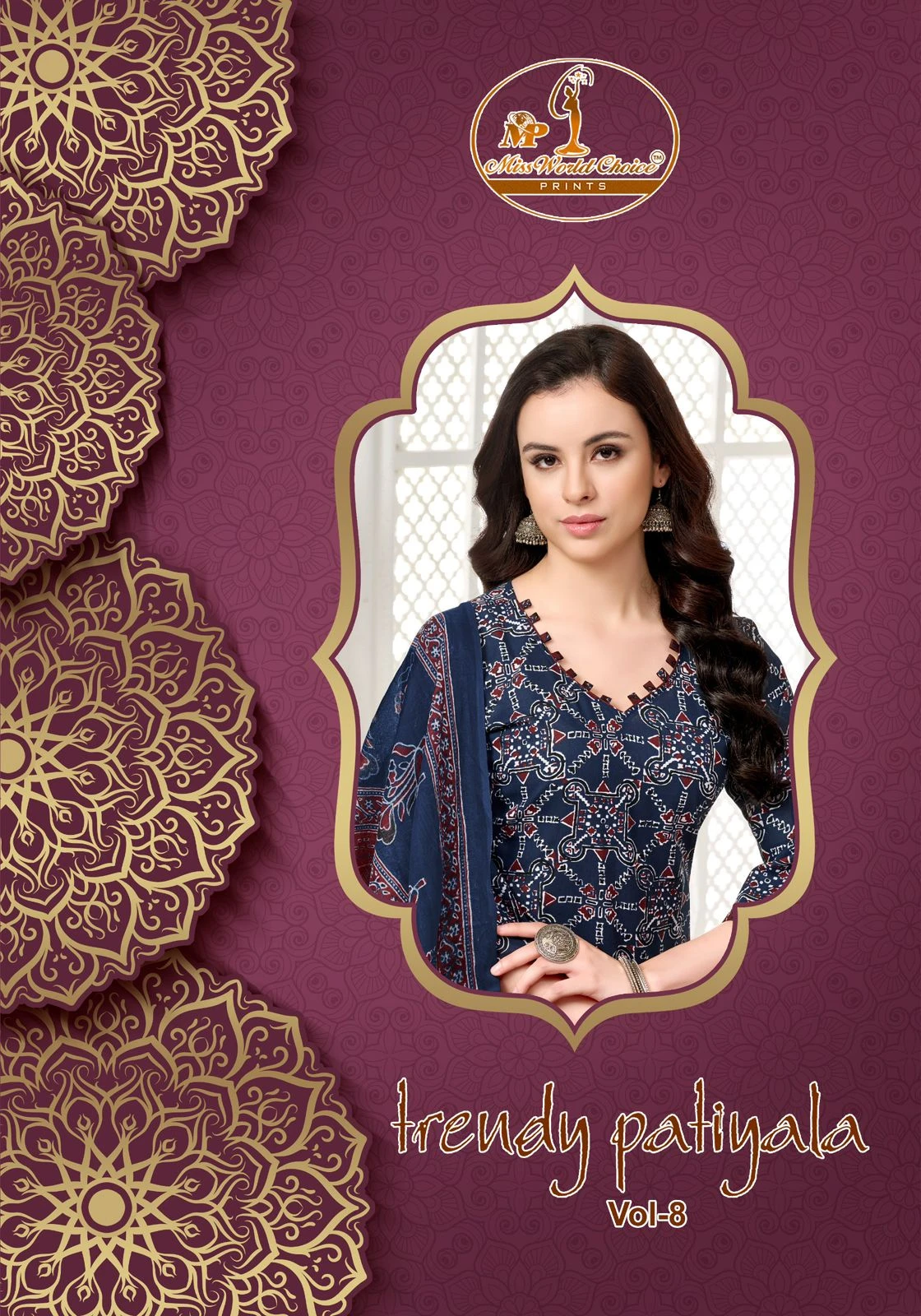 Miss World Trendy Patiyala Vol 8 - Readymade Dress 1