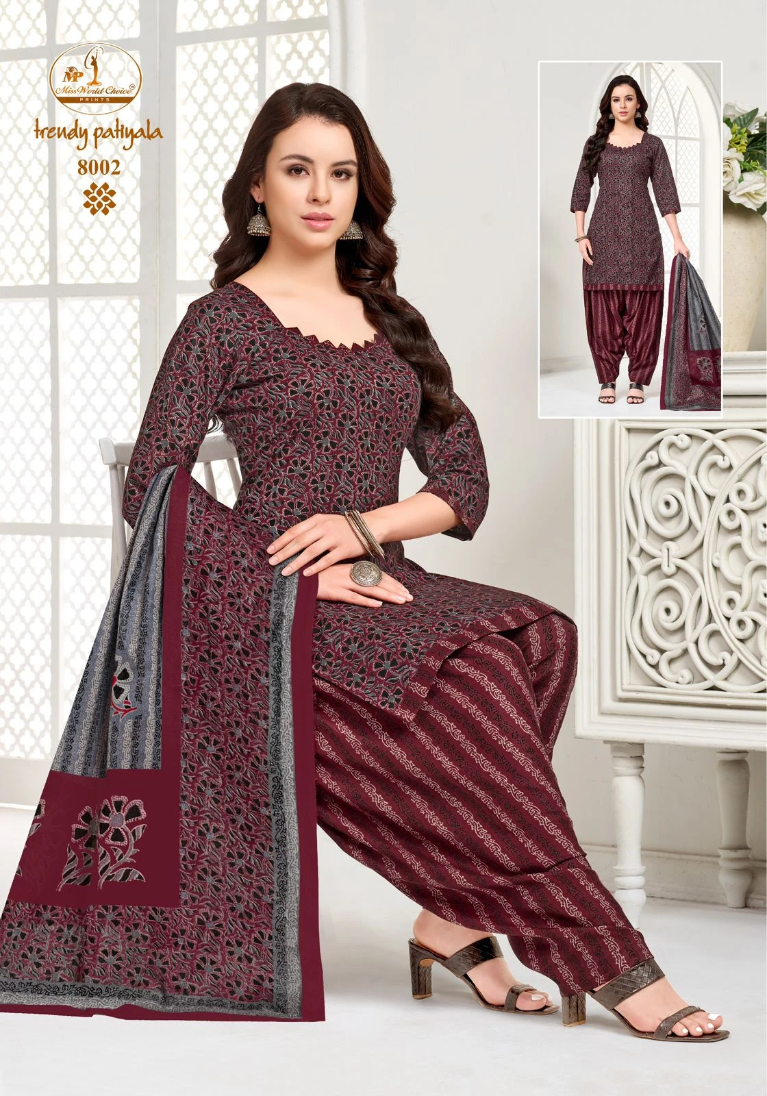 Miss World Trendy Patiyala Vol 8 - Readymade Dress 2