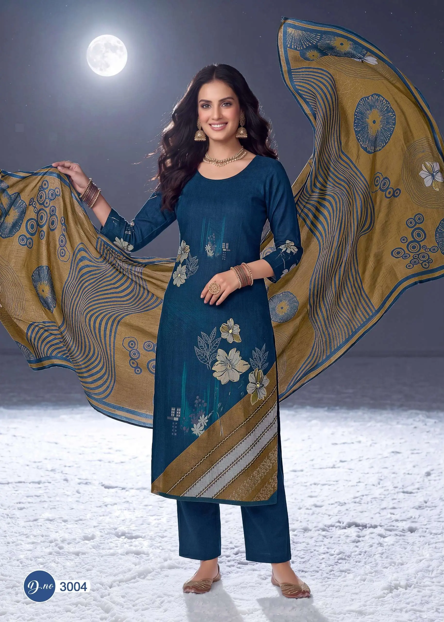 Rahi Rising Gold Vol 3 - Readymade Dress 4