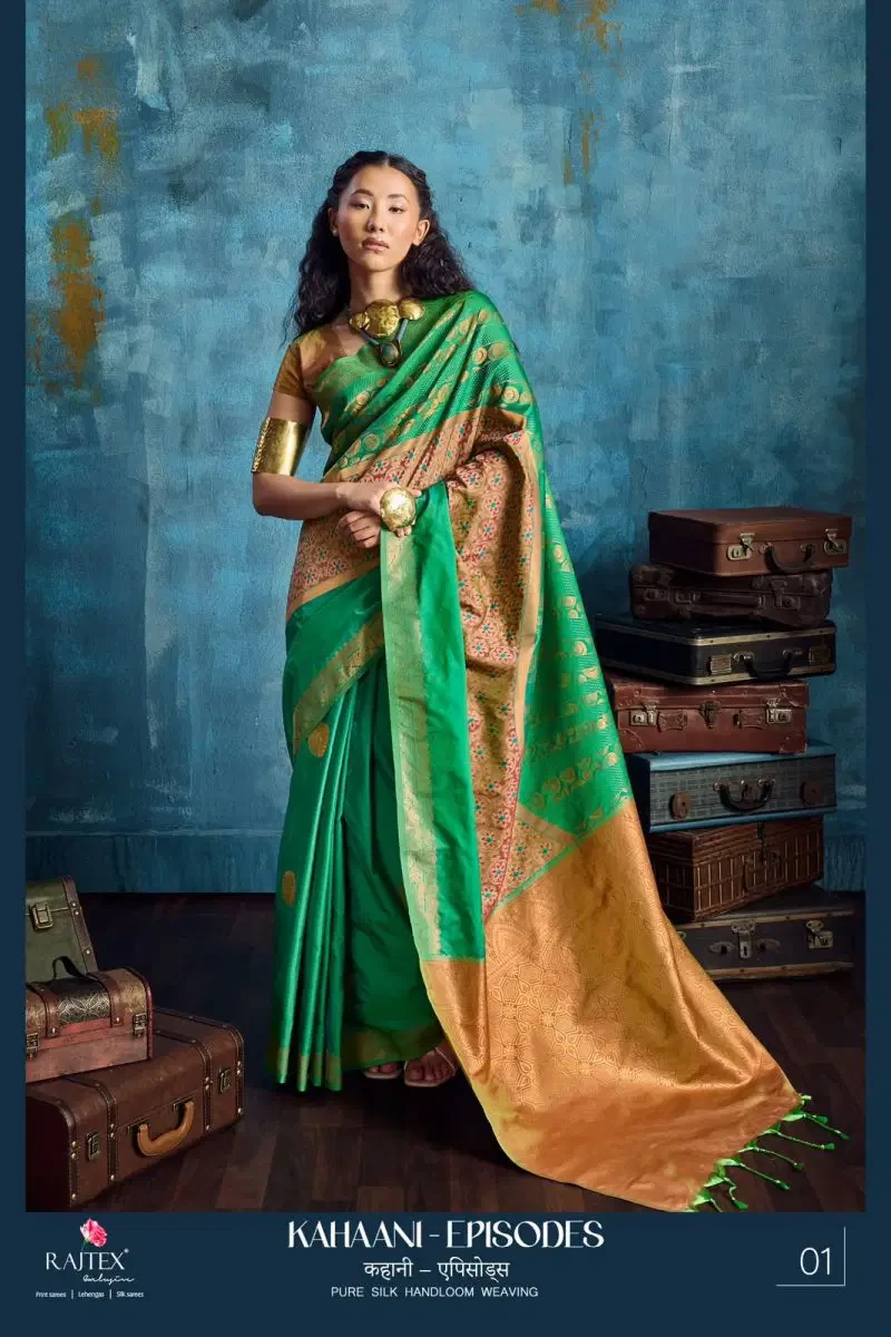 Rajtex Kahaani Episodes Silk Handloom Weaving Saree Collection