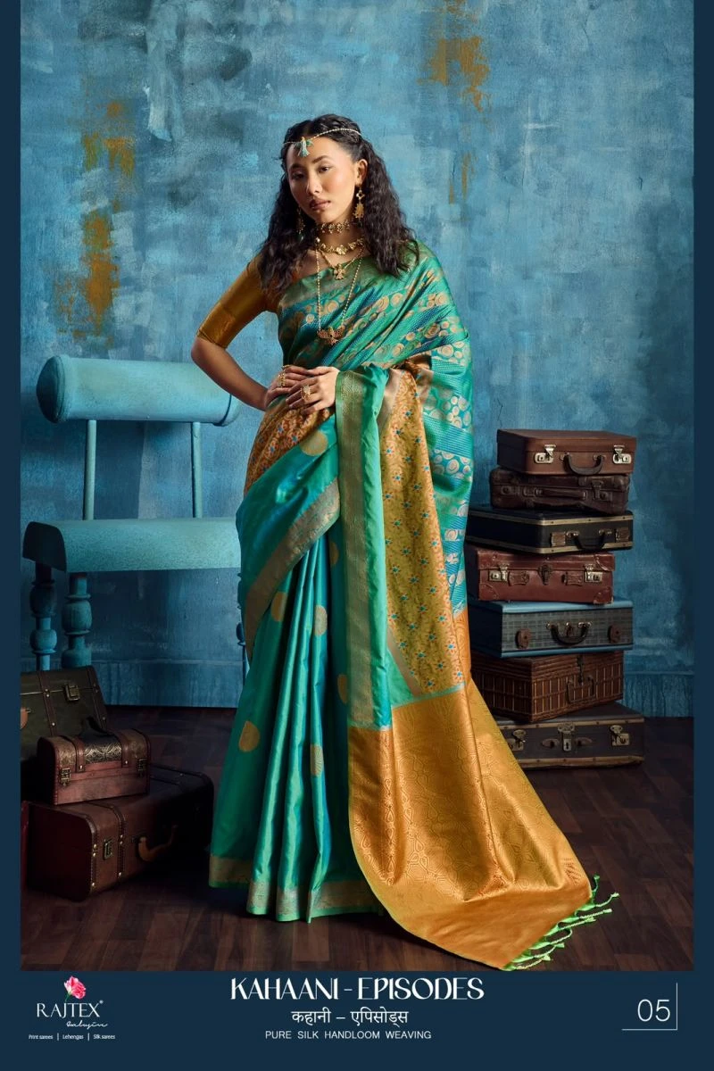 Rajtex Kahaani Episodes Silk Handloom Weaving Saree Collection