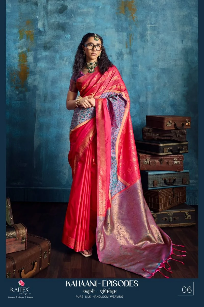 Rajtex Kahaani Episodes Silk Handloom Weaving Saree Collection