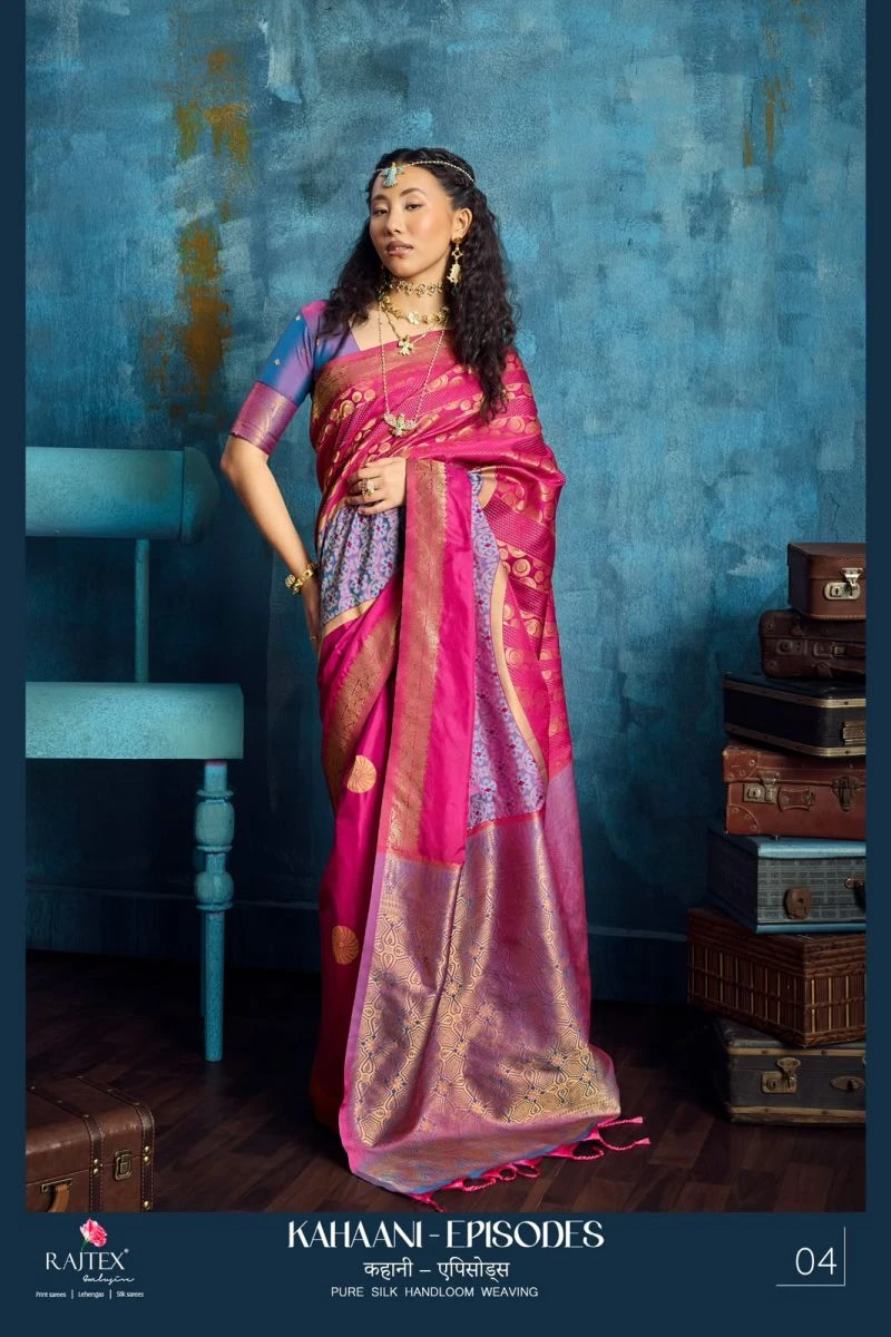Rajtex Kahaani Episodes Silk Handloom Weaving Saree Collection