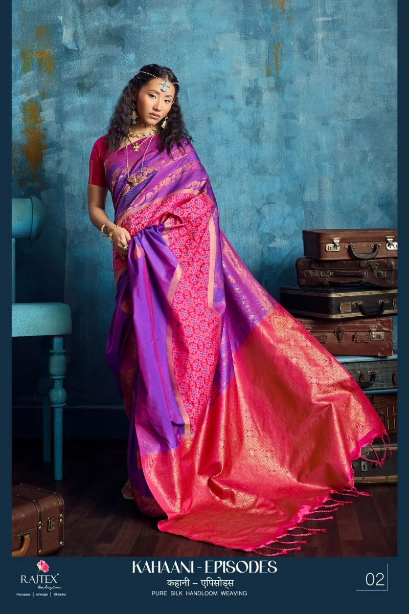 Rajtex Kahaani Episodes Silk Handloom Weaving Saree Collection