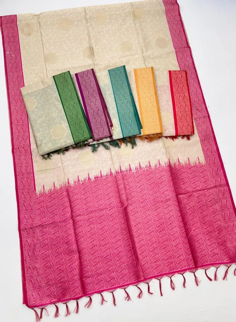 Rajtex Paper Silk Vol 1 Paper Silk Handloom Weaving Saree Collection