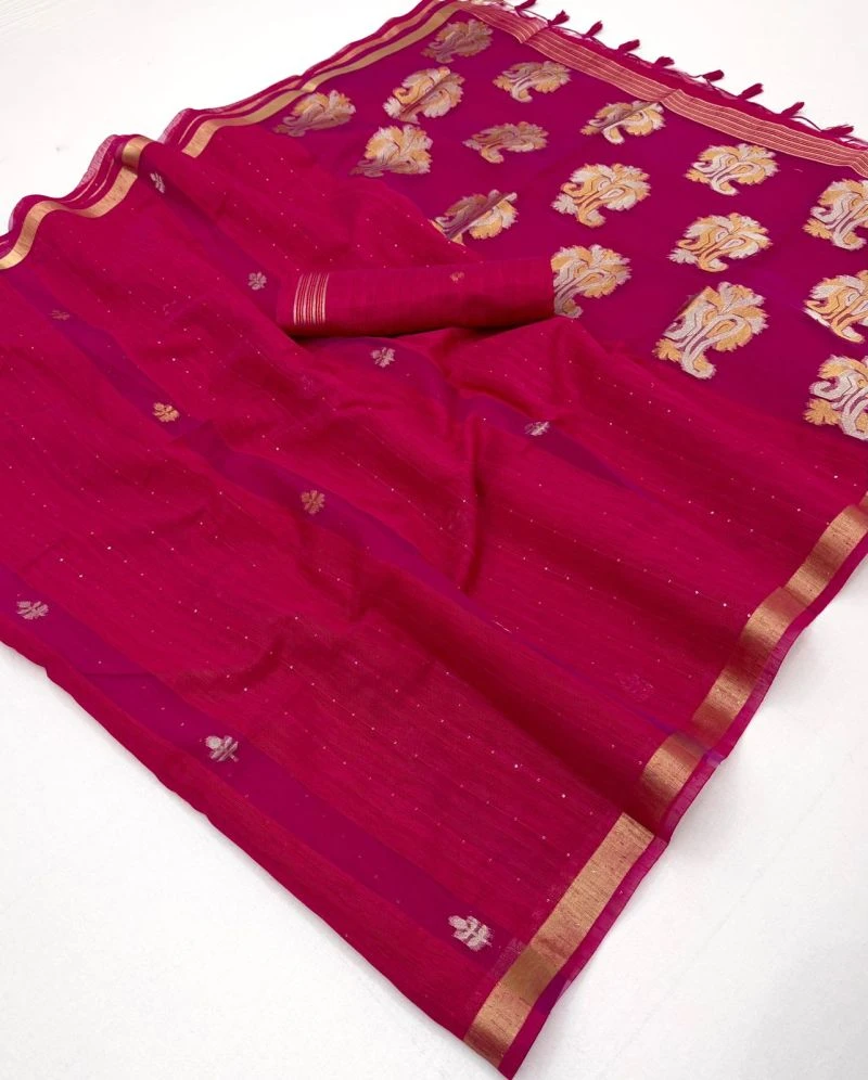 Rajtex Seerat Munga Silk Handloom Saree Collection