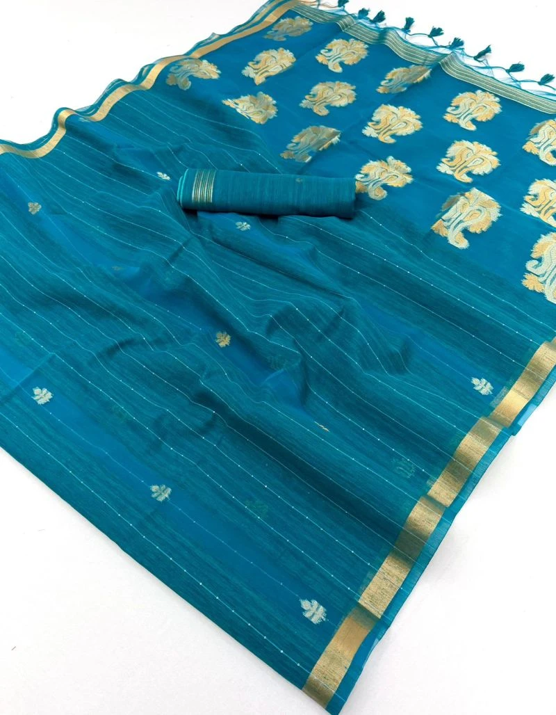 Rajtex Seerat Munga Silk Handloom Saree Collection