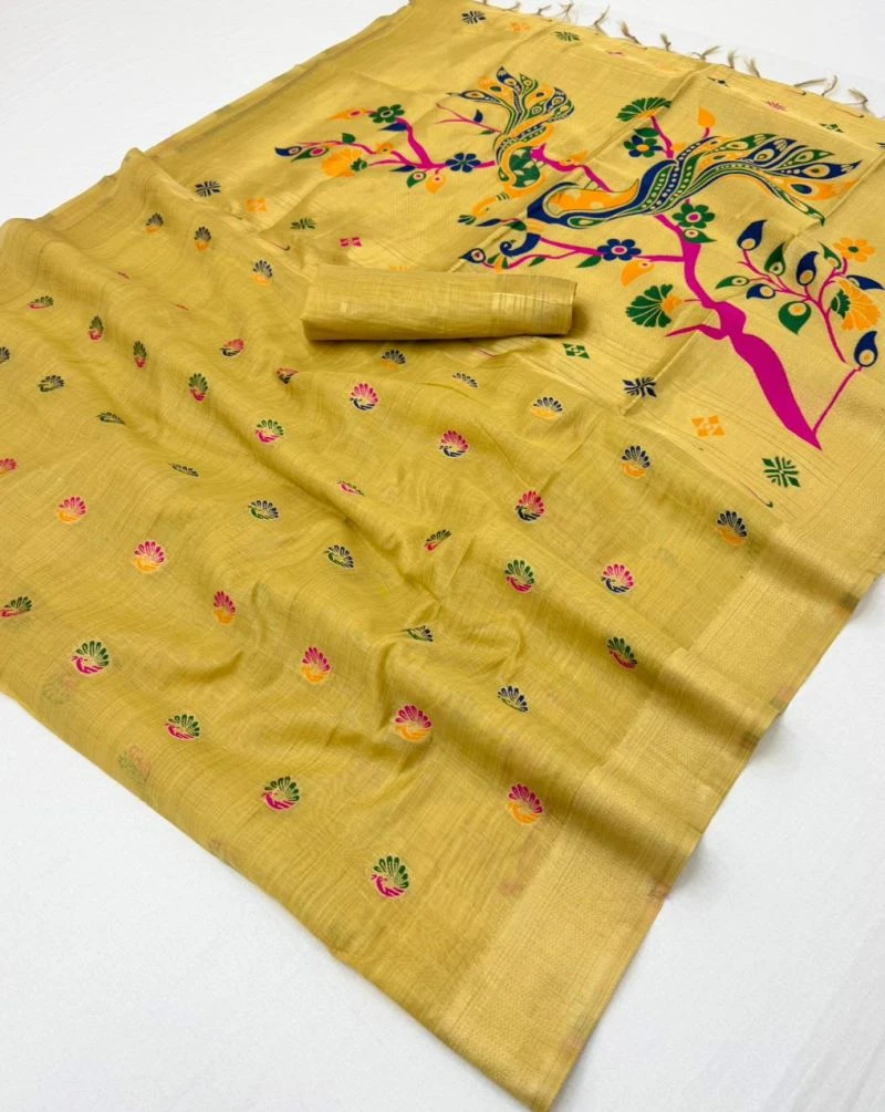 Rajyog D No 1311 to 16 Cotton Jamdani Weaving Saree Collection