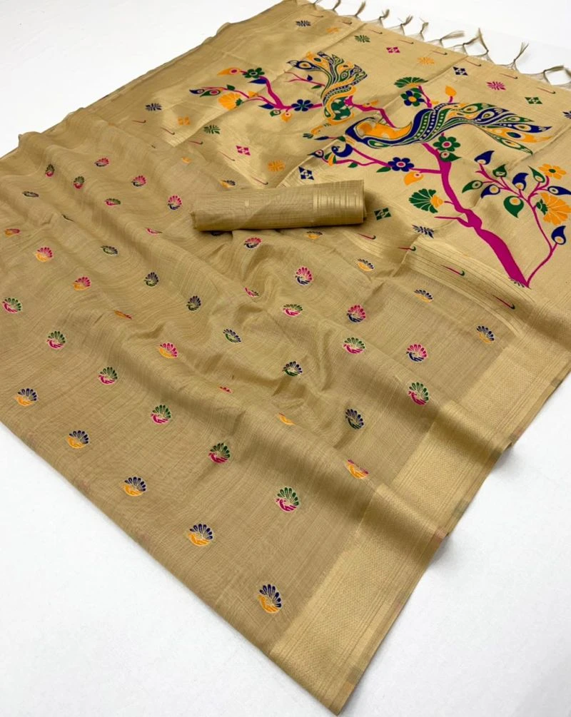 Rajyog D No 1311 to 16 Cotton Jamdani Weaving Saree Collection
