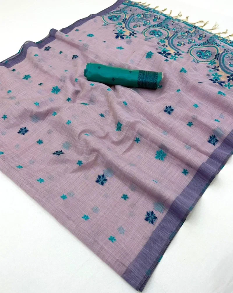 Rajyog Nakshtra 331011 to 16 Cotton Jamdani Weaving Saree