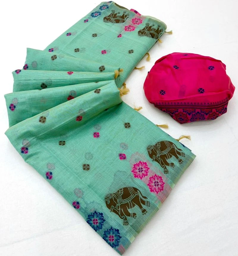 Rajyog Tapti D No 2031 to 36 Cotton Weaving Work Saree Collection