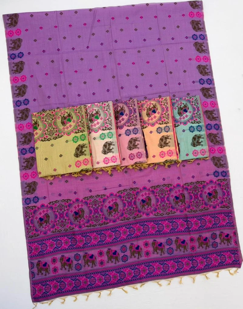 Rajyog Tapti D No 2031 to 36 Cotton Weaving Work Saree Collection