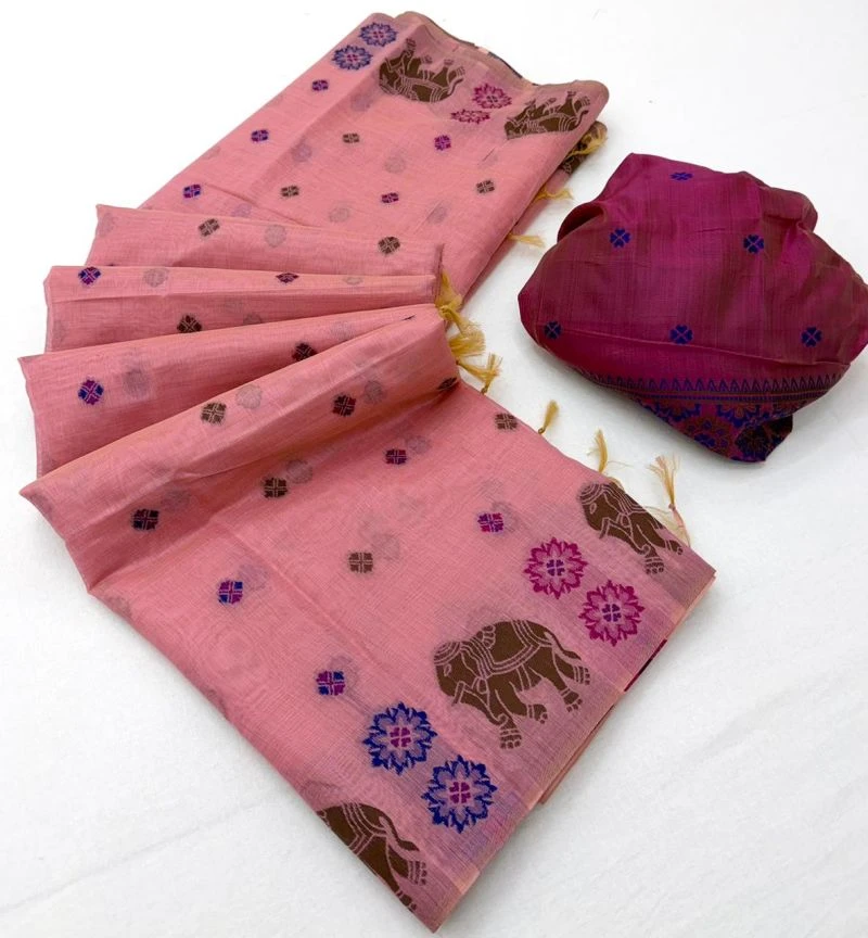 Rajyog Tapti D No 2031 to 36 Cotton Weaving Work Saree Collection