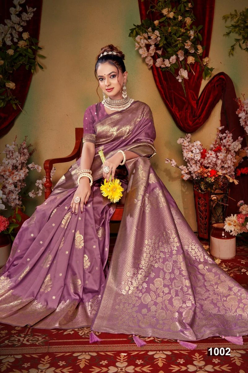 Saroj Gaurinandan Silk Vol 6 Silk Wedding Wear Saree Collection