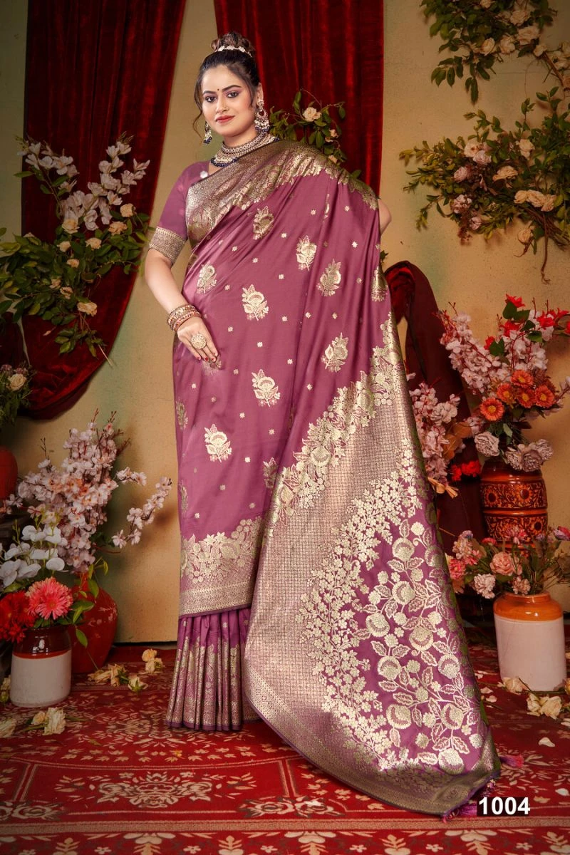 Saroj Gaurinandan Silk Vol 6 Silk Wedding Wear Saree Collection