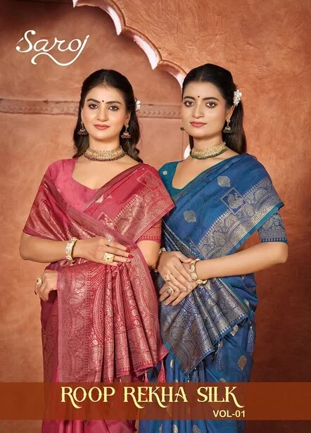 Saroj Roop Rekha Silk Vol 1 Silk Saree Collection