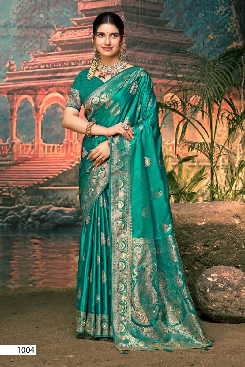 Saroj Saadgi Satin Saroski Vol 5 Satin Silk Saree Collection