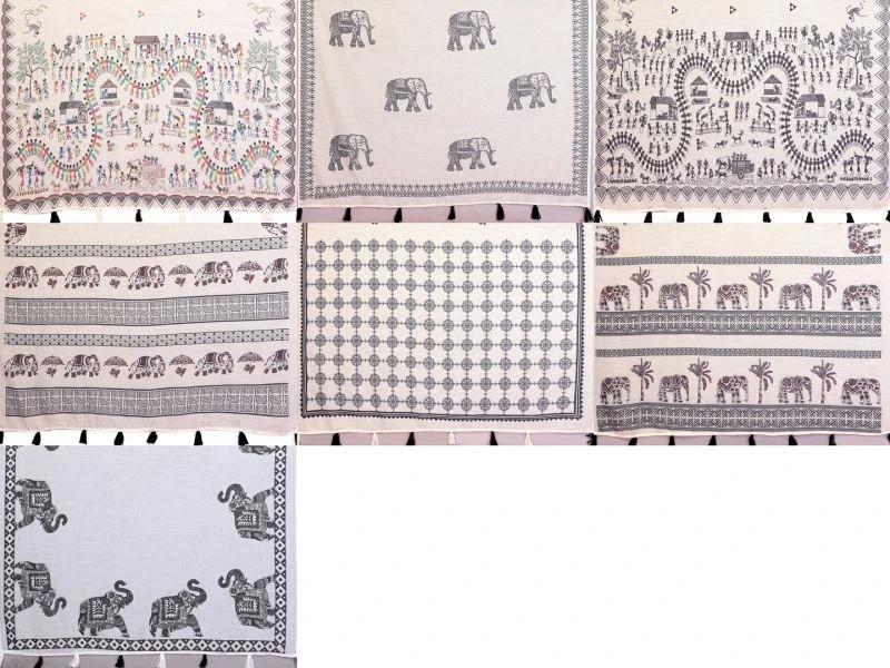Schc Swara a Linen Cotton Printed Saree Collection 9