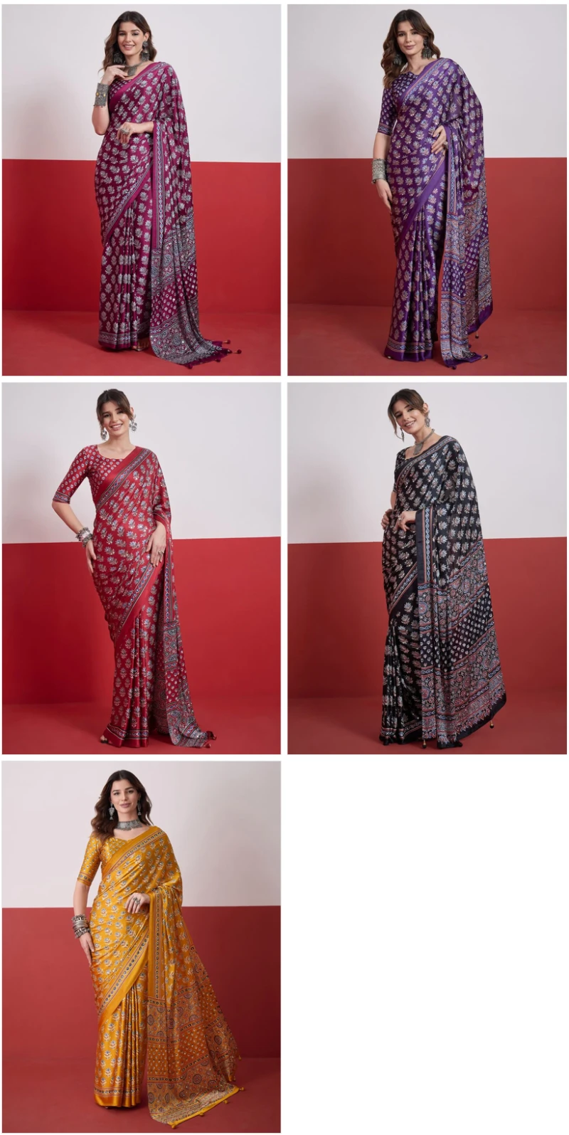Shisha Vol 1 Semi Model Mirror and Tussle Work Saree Collection 4