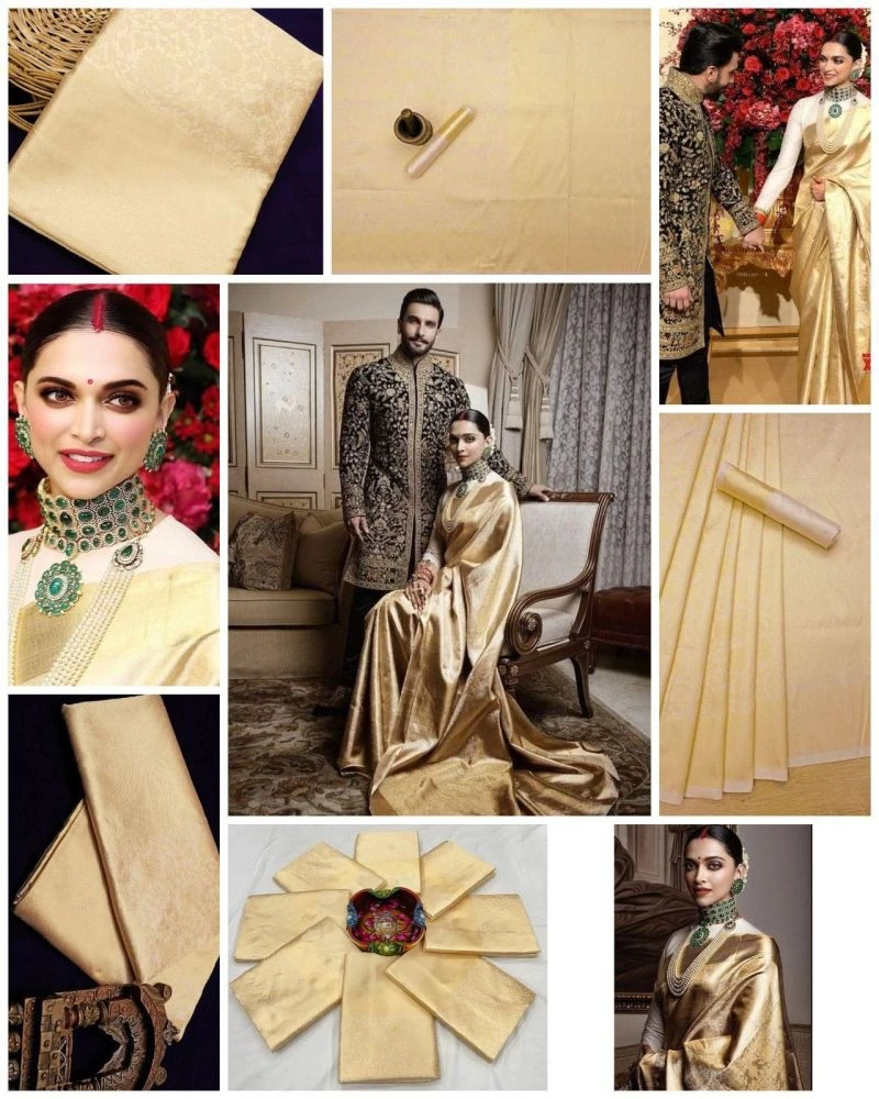 Soft Silk 3066 Lichi Silk Jacquard Work Saree Collection