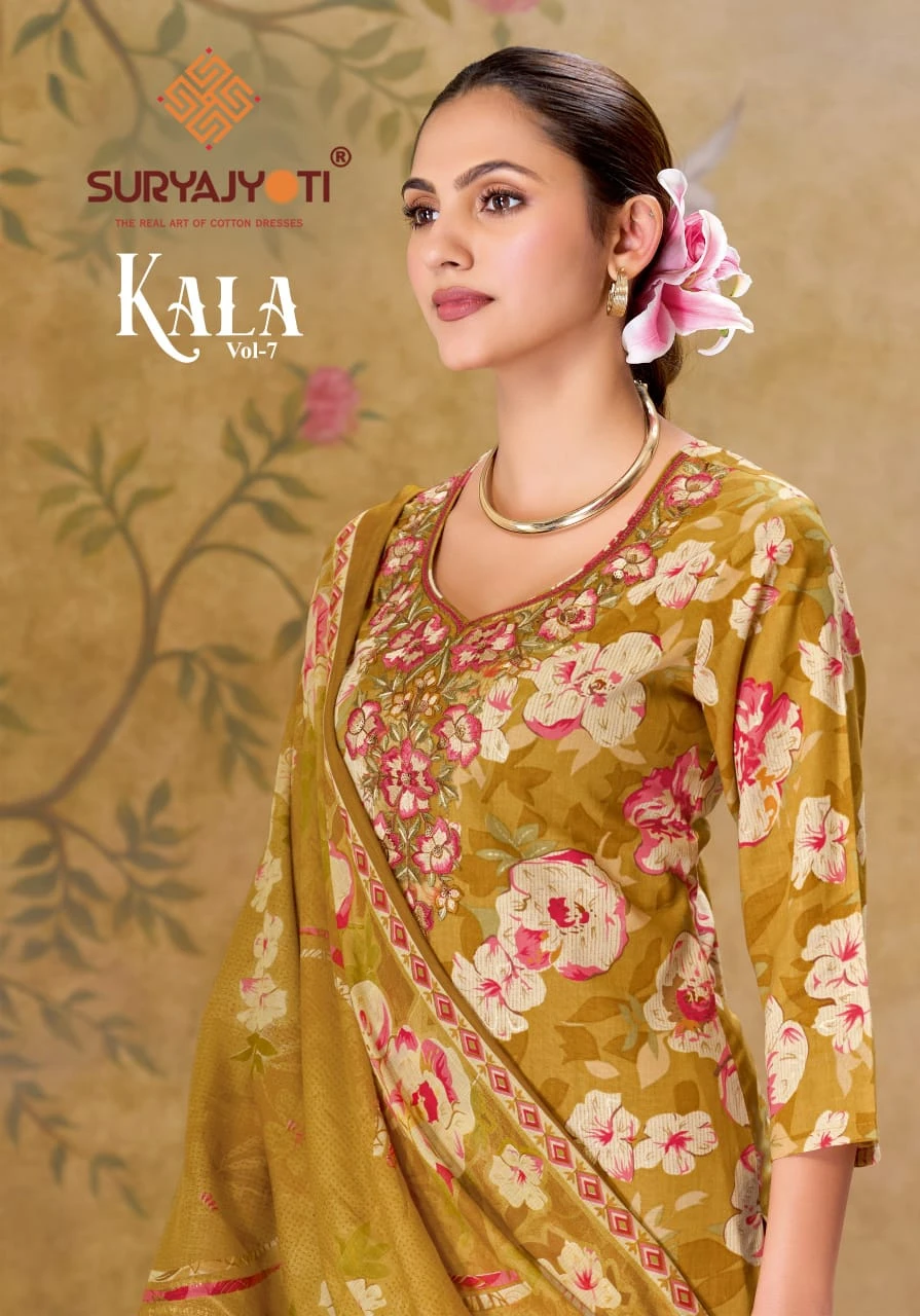 Suryajyoti Kala Vol 7 - Readymade Dress