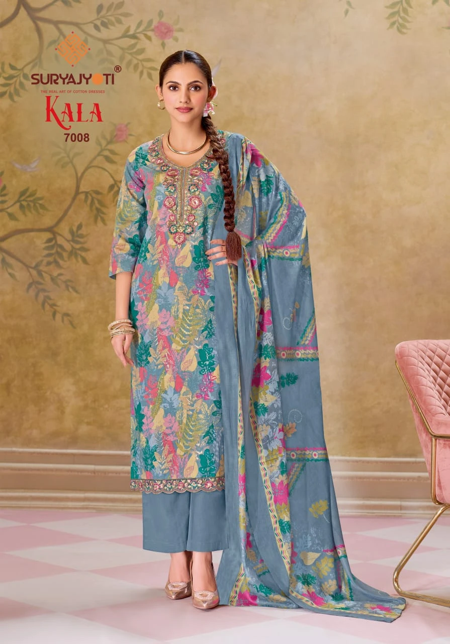 Suryajyoti Kala Vol 7 - Readymade Dress 11