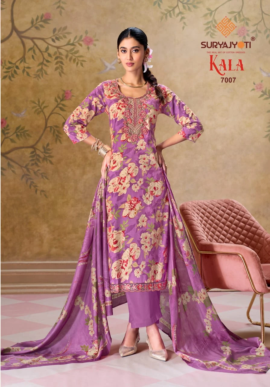 Suryajyoti Kala Vol 7 - Readymade Dress 3