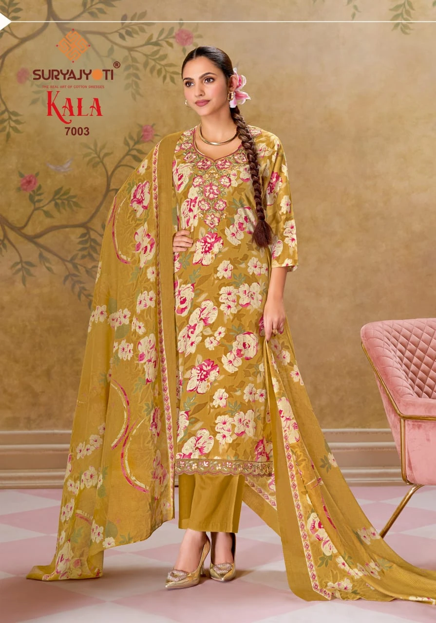 Suryajyoti Kala Vol 7 - Readymade Dress 6