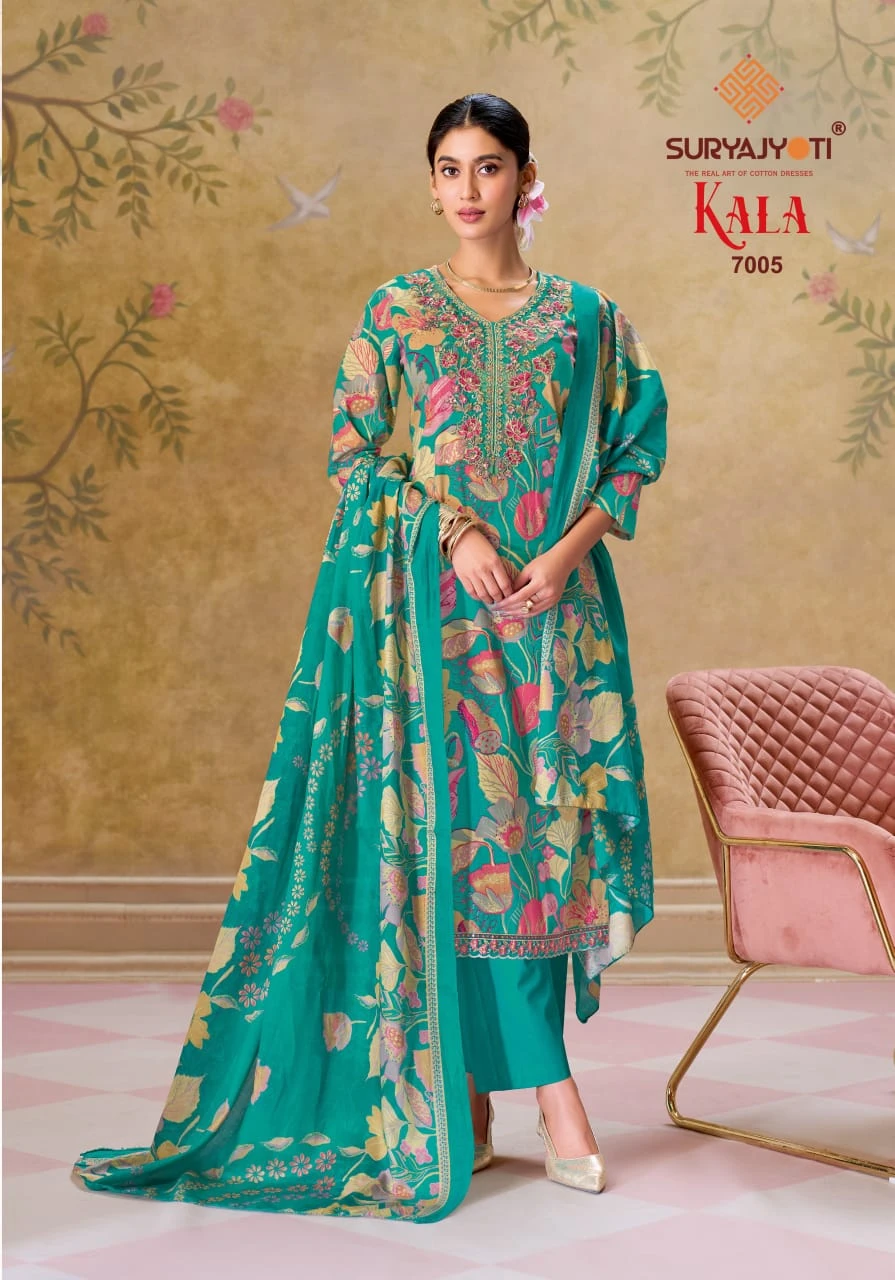 Suryajyoti Kala Vol 7 - Readymade Dress 9