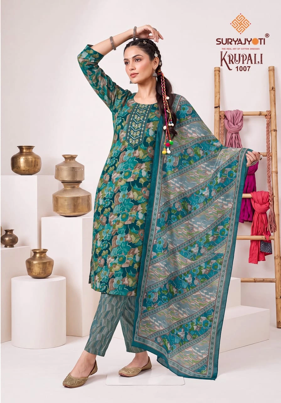 Suryajyoti Krupali Vol 1 - Readymade Dress 11
