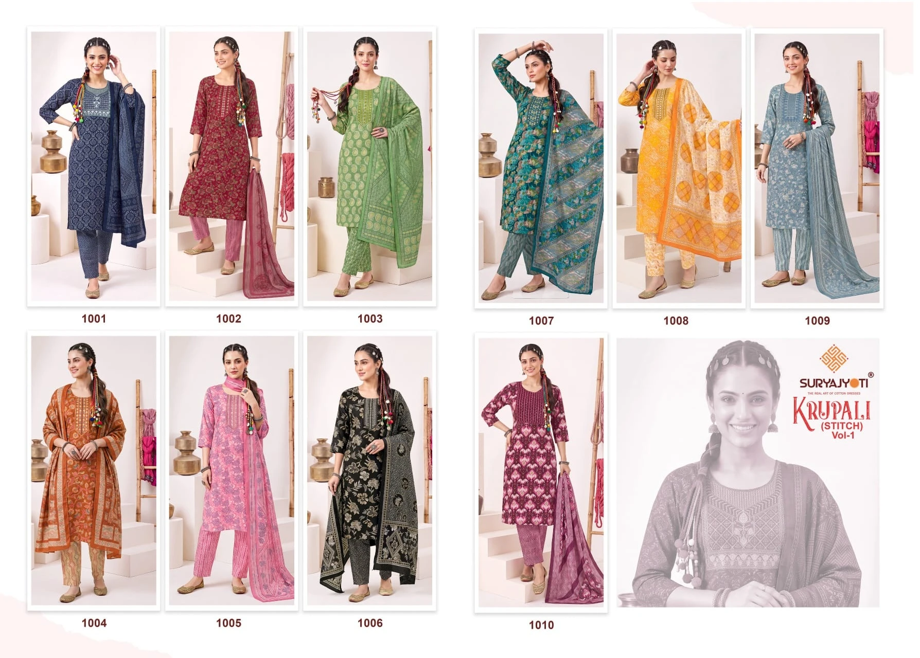Suryajyoti Krupali Vol 1 - Readymade Dress 13