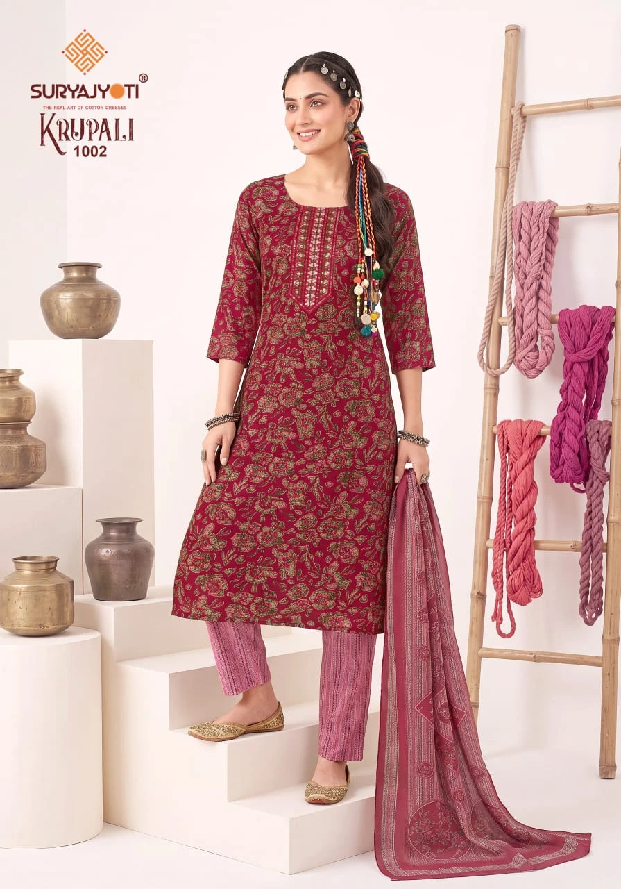 Suryajyoti Krupali Vol 1 - Readymade Dress 5