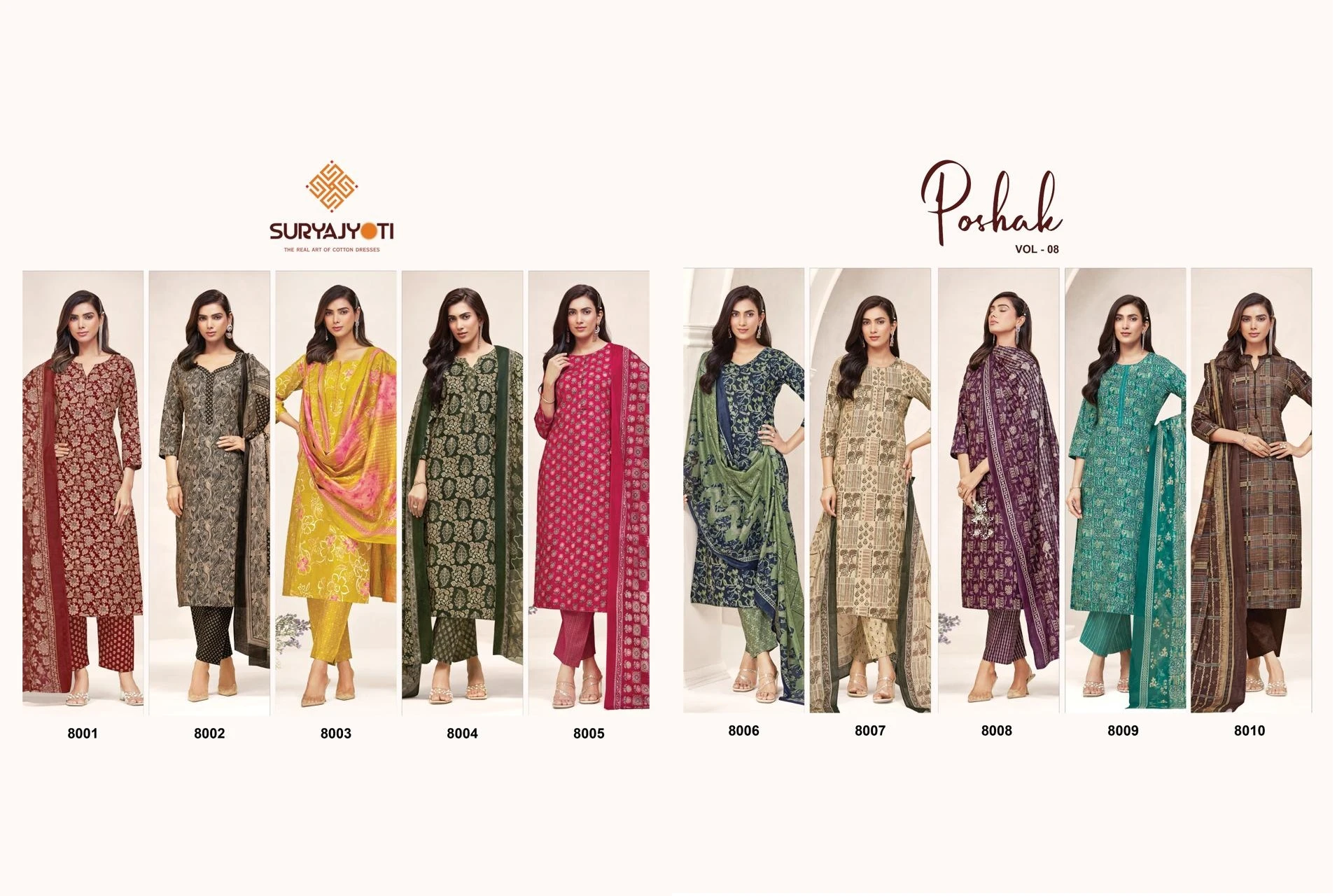 Suryajyoti Poshak Vol 8 - Readymade Dress 12