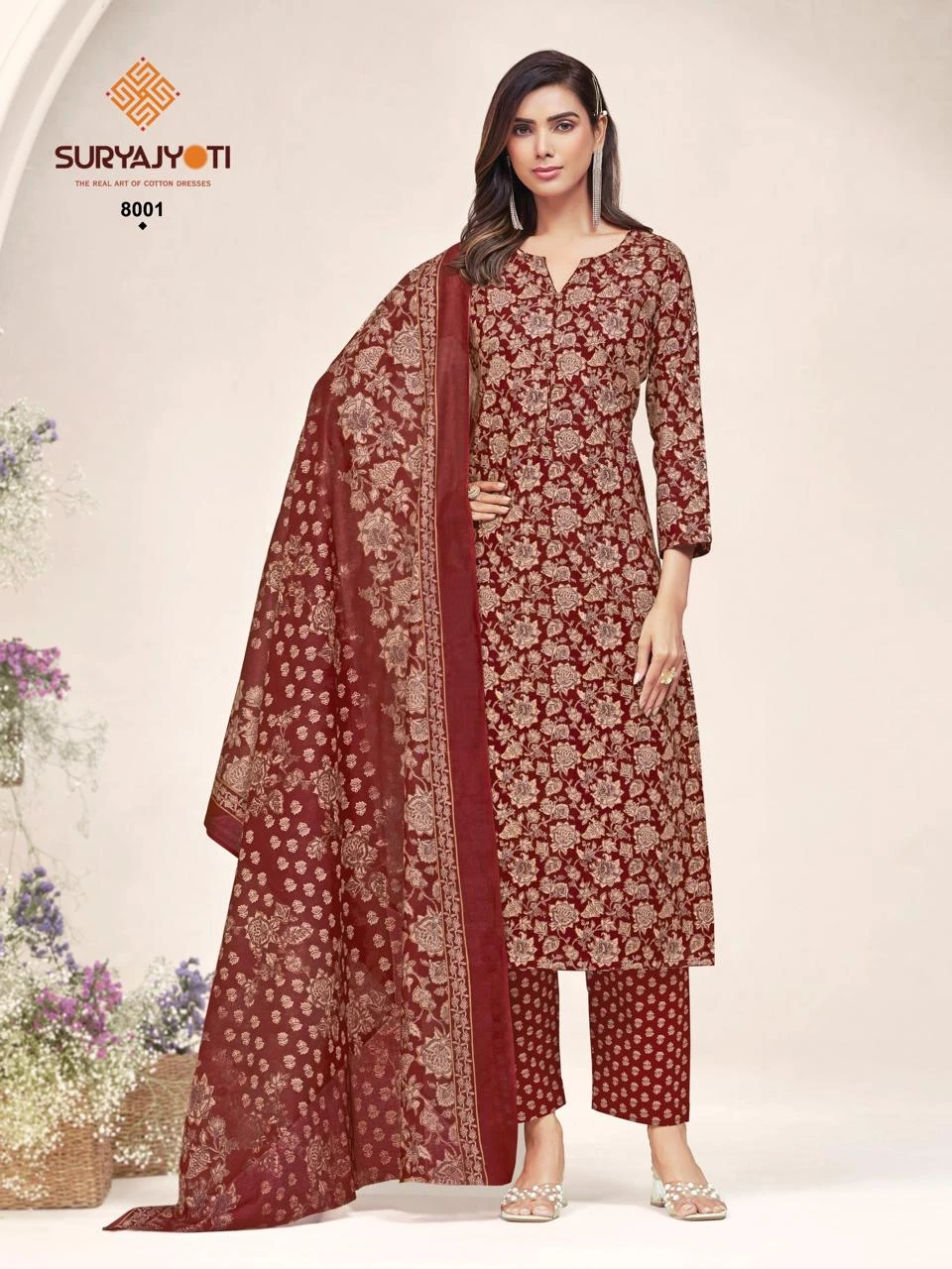 Suryajyoti Poshak Vol 8 - Readymade Dress 2