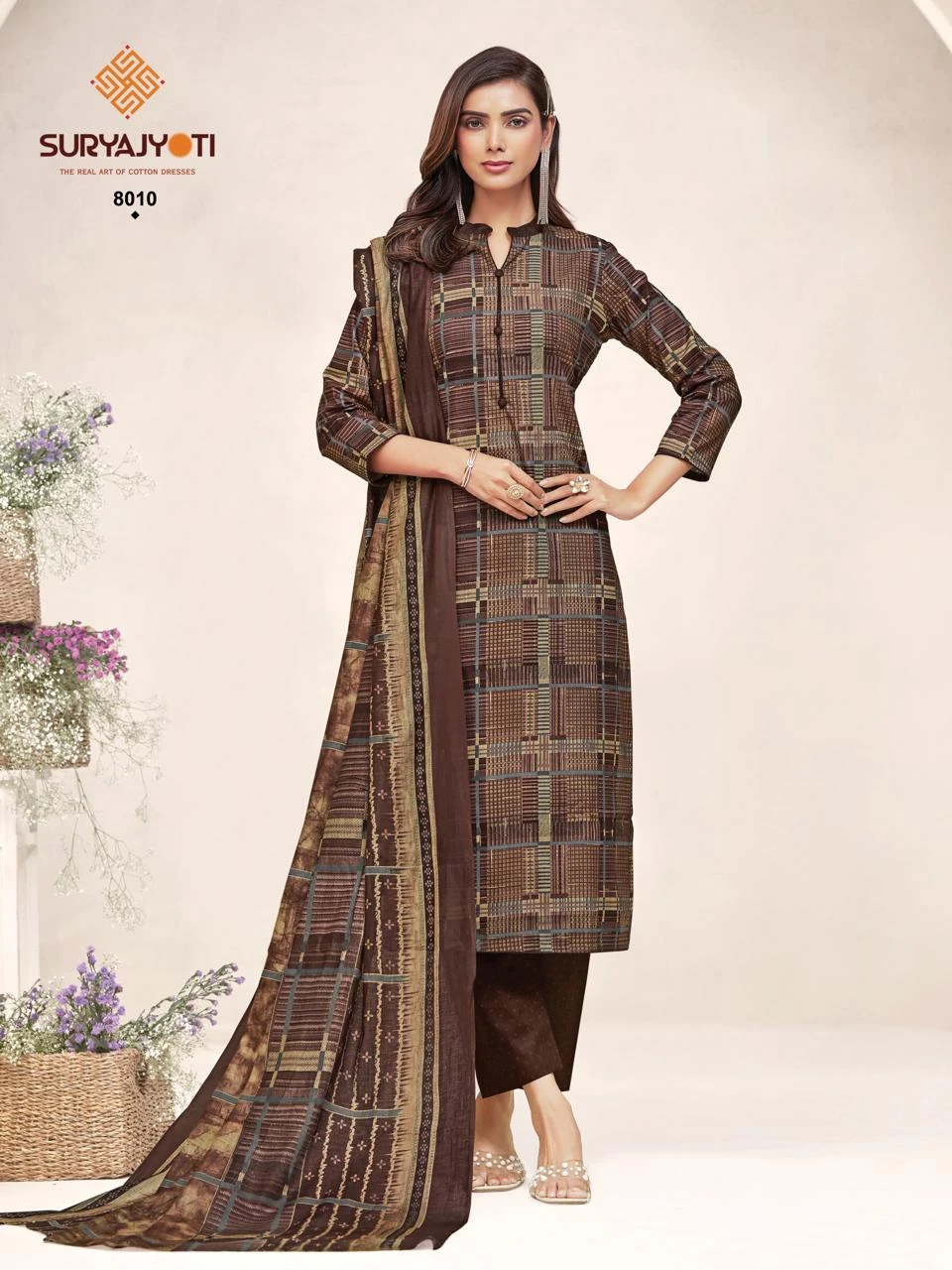 Suryajyoti Poshak Vol 8 - Readymade Dress 3