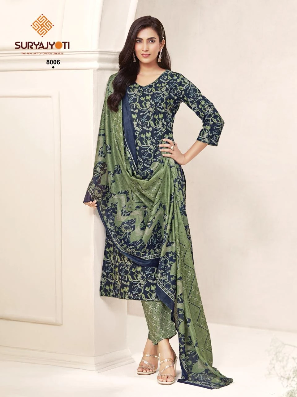 Suryajyoti Poshak Vol 8 - Readymade Dress 9