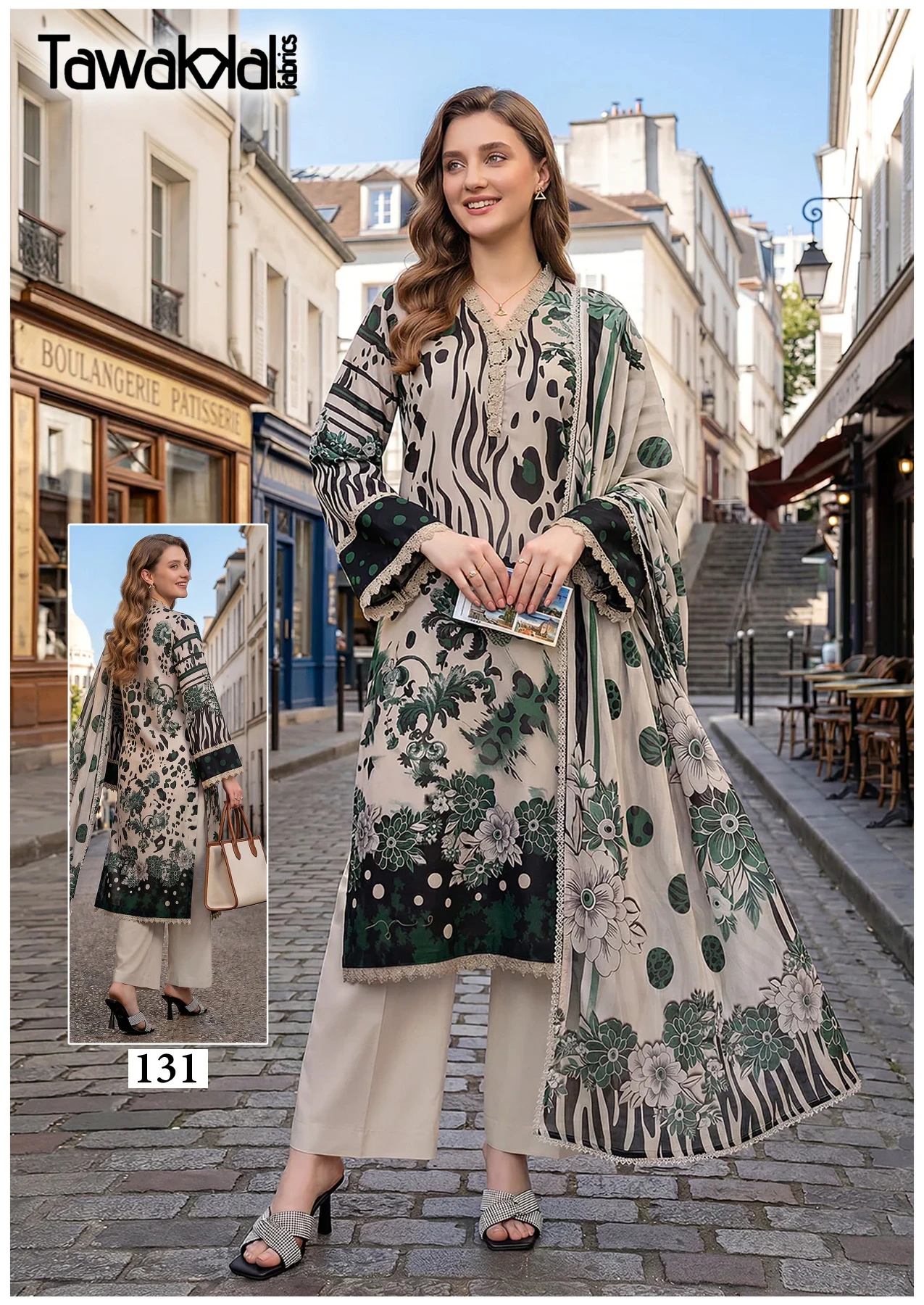 Tawakkal Saba Vol 4 - Readymade Dress 1