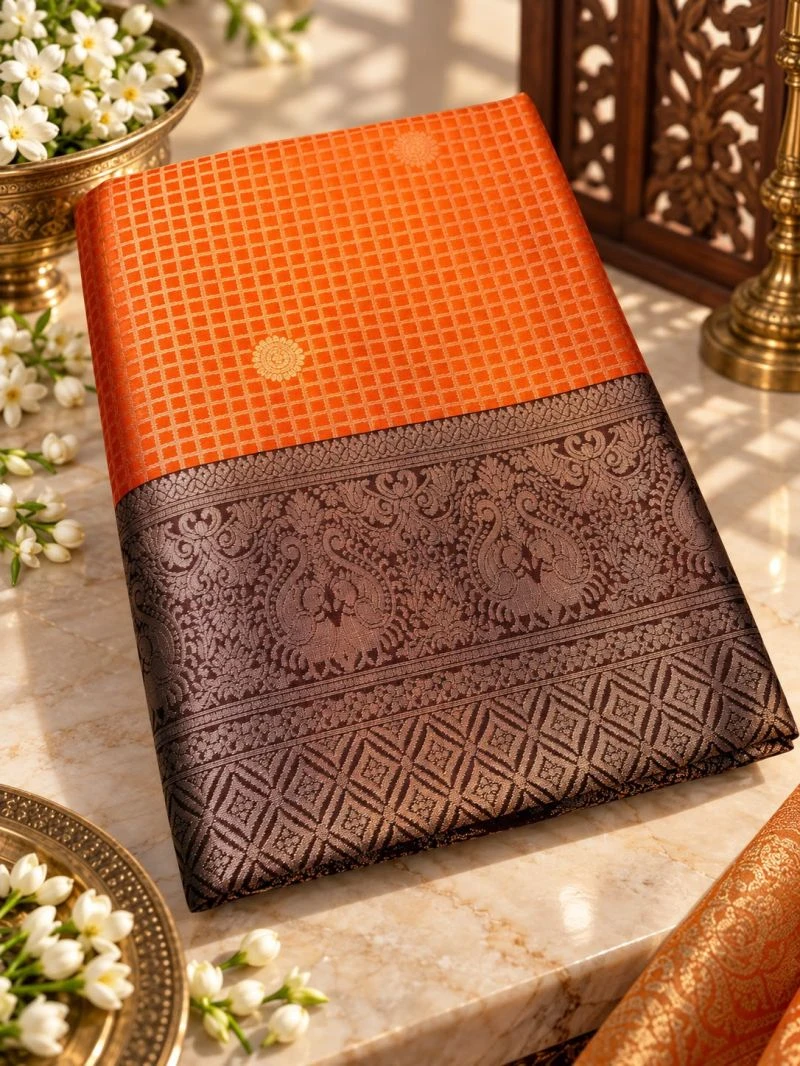 Aab Ramaya Soft Silk Weaving Work Designer Saree Collection 8