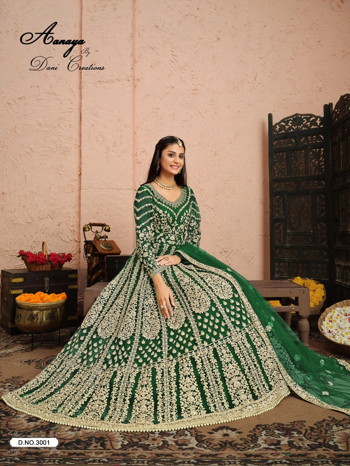 Aanaya Readymade Wedding Wear Suit Catalogue 1